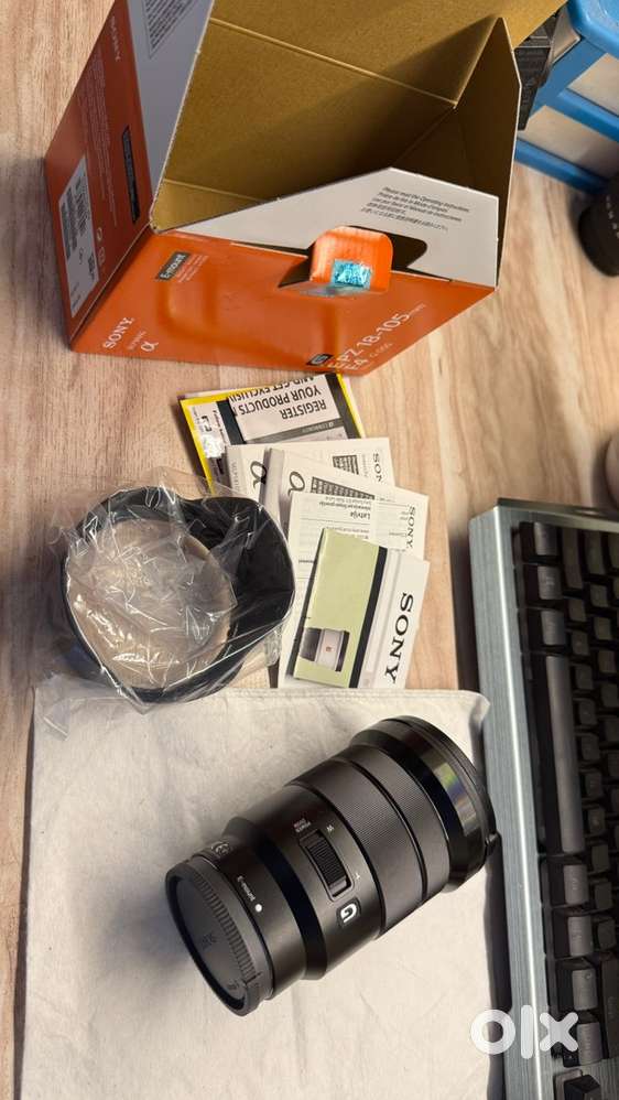 Unused non activated sony 18 - 105 F4 lens with bill box everything.