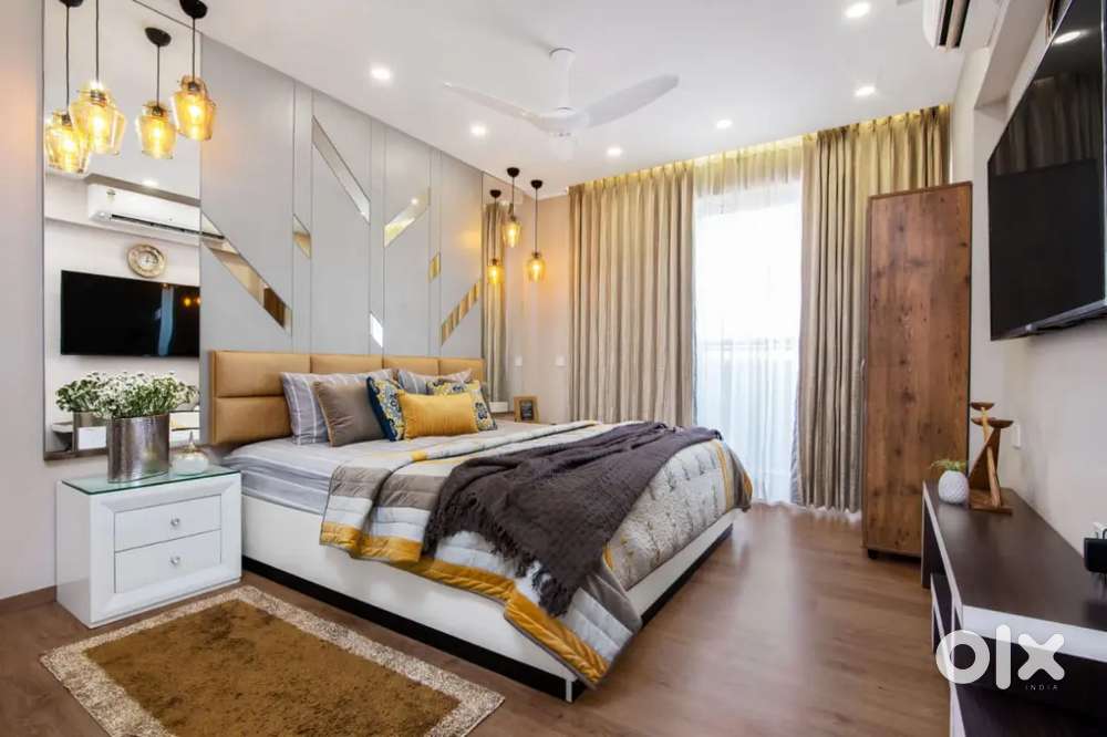 2 bhk flat on road project road Said balcony unit available