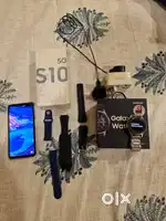 Samsung S10 5g 512 gb and samsung galaxywatch46 mm.