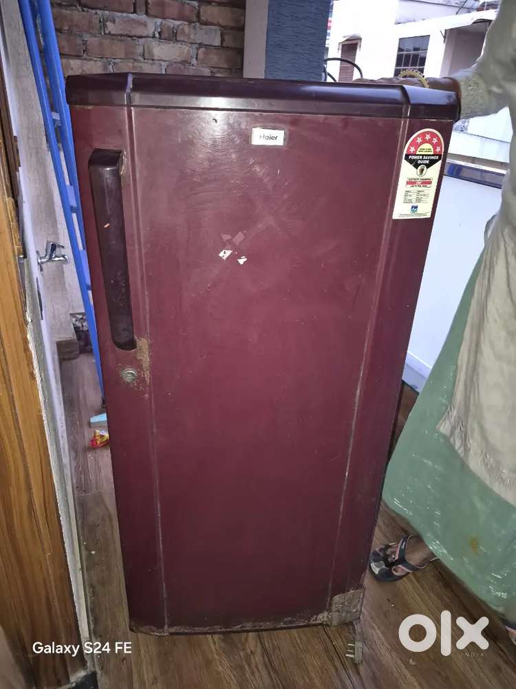 Haier single door refrigerator