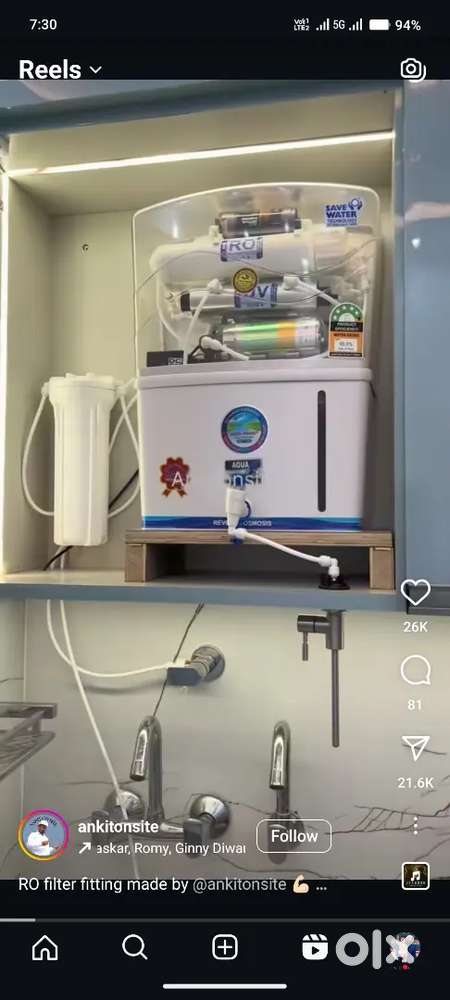 RO System / Kent/ Merlin/Puroflo