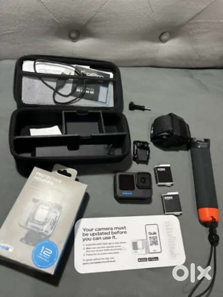 Used Item GoPro Hero12 Black UHD Waterproof Action Camera Bundle.