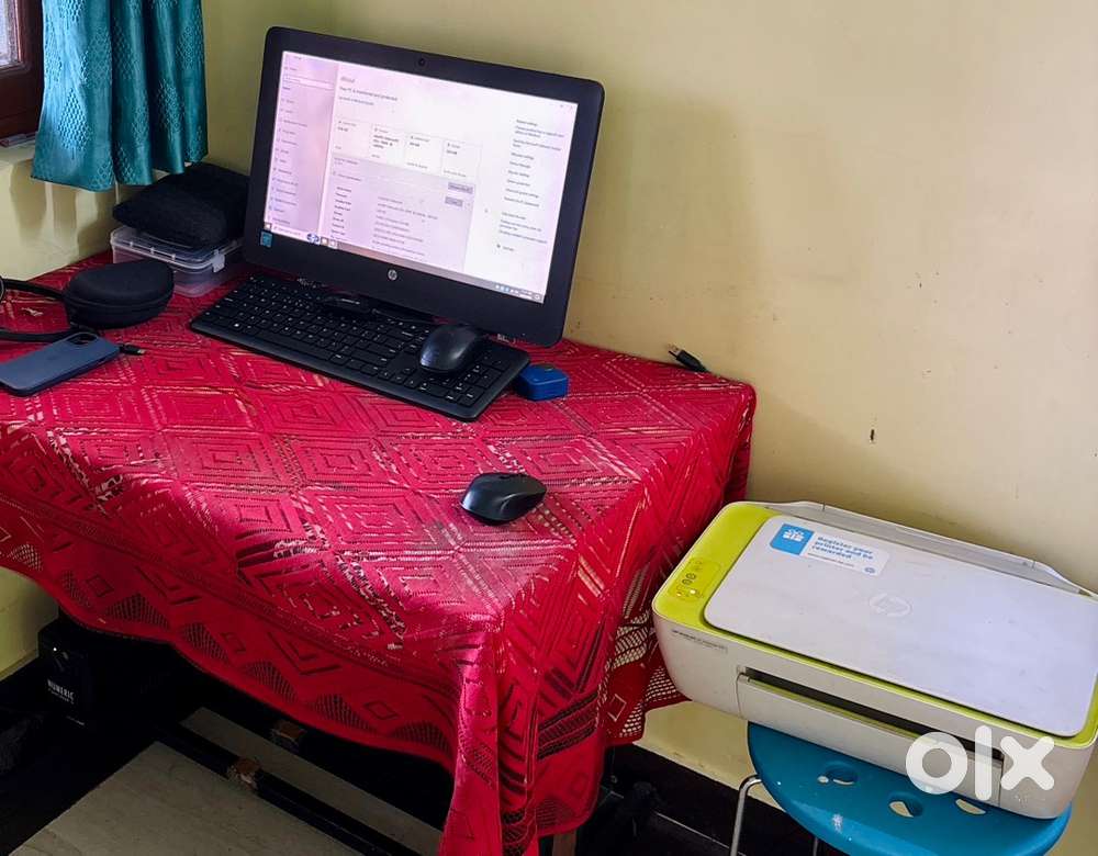 HP Desktop with Color Printer
