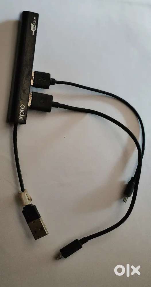 Block Xpro4 Ports Ultra Slim Piano Hub USB2.0