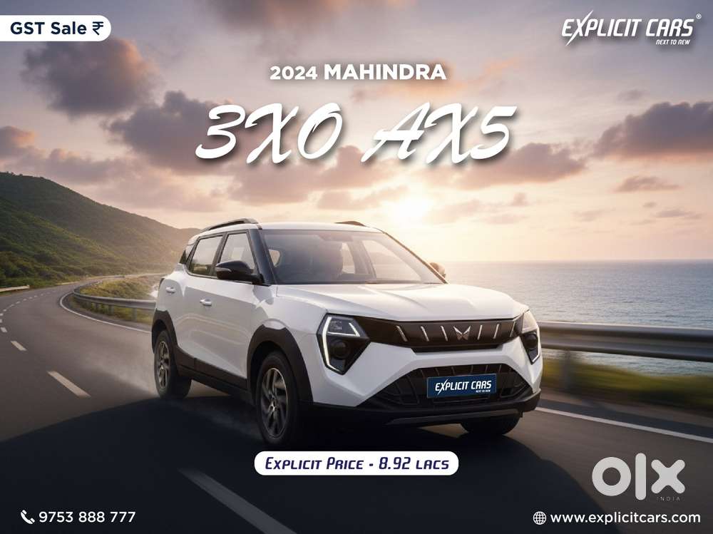 Mahindra XUV 3XO AX5 PM MT, 2024, Petrol