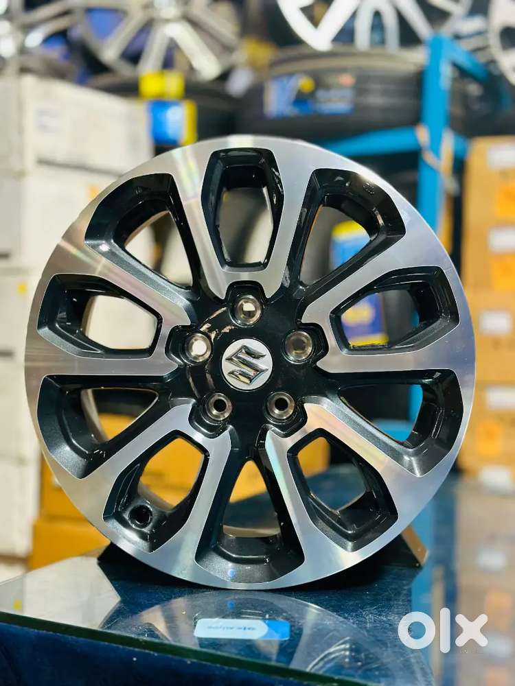 17 inch Maruti Grand Vitara Diamond cut OEM Alloy wheels set of four