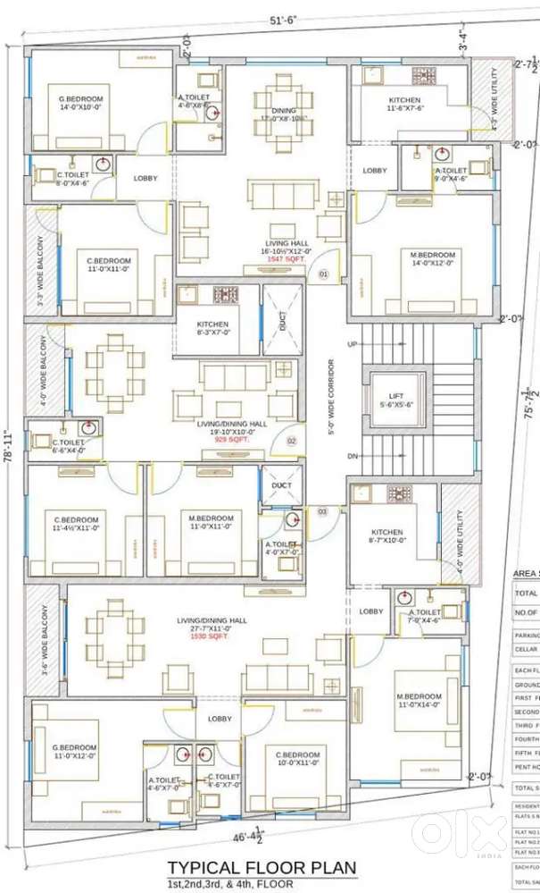 Mehdipatnam flat and Shop
