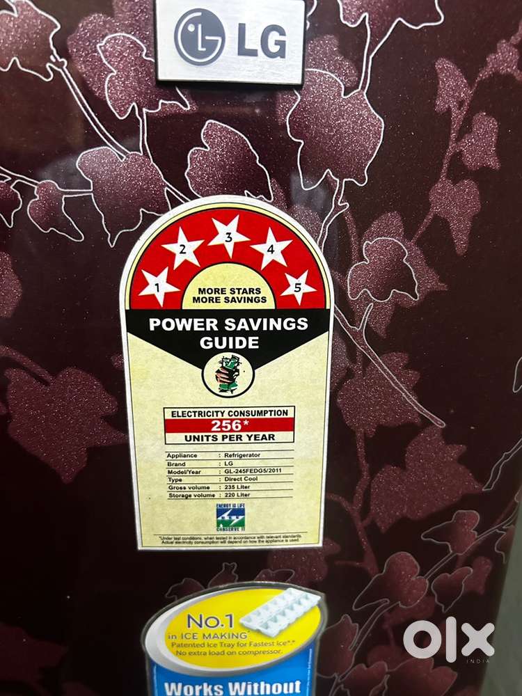 Lg fridge 5star