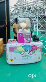 Cotton candy machine