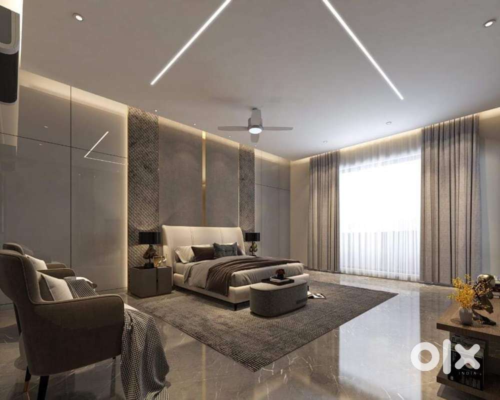 500sq semi-furnished corner house in Rajguru nagar
