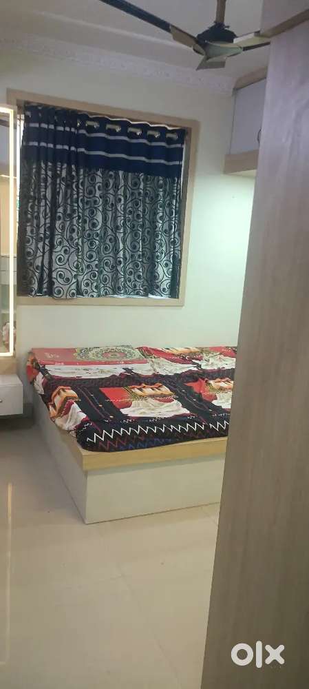 Three bhk almost furnished flat at karamtoli