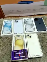 iPhone 15 128gb in warranty At Dhiraj mobile store