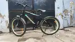 Original neon green hercules bicycle