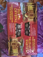 Surya crystal printed 3burnel automatic gas oven