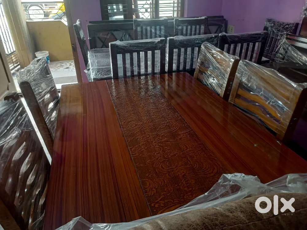 Brand New 4 seater dining table with Assam teak wood