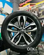 16'inch Toyota Taisor Dual tone OEM Alloys With Tyres set of 4