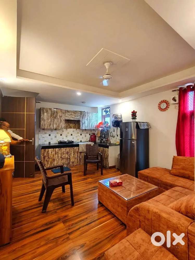 Furnished 2 bhk flat available for rent near saket metro station
