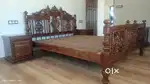 Wooden antique beds available