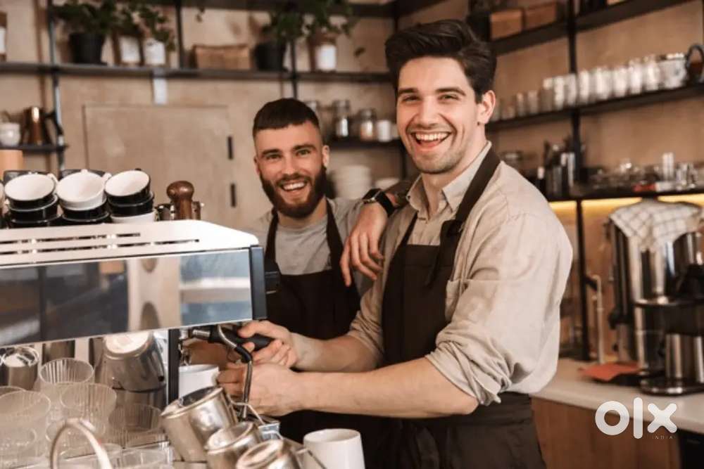 Cafe helper work