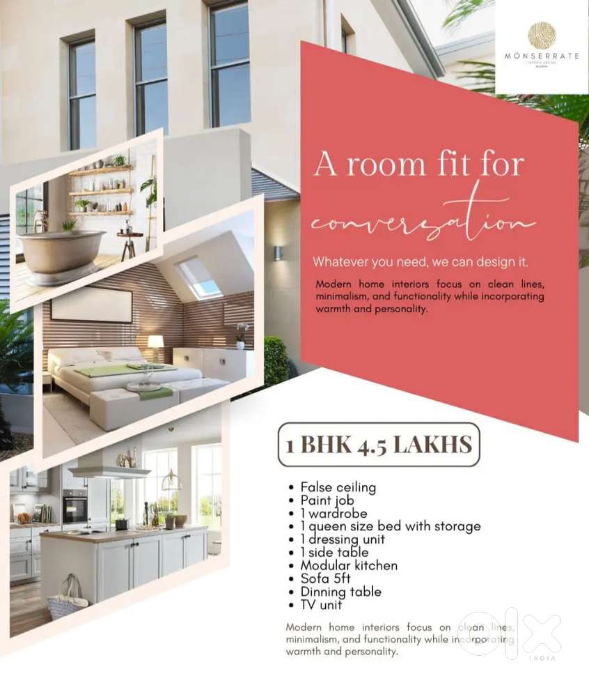 Home interior design home decor home renovation modular kitchen & bed