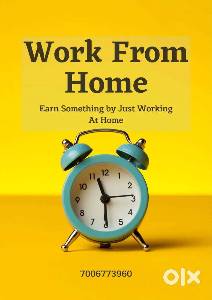 Work from home opportunity. Anyone can apply students, housewives etc.