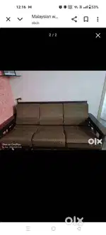 Malaysian wood Sofa