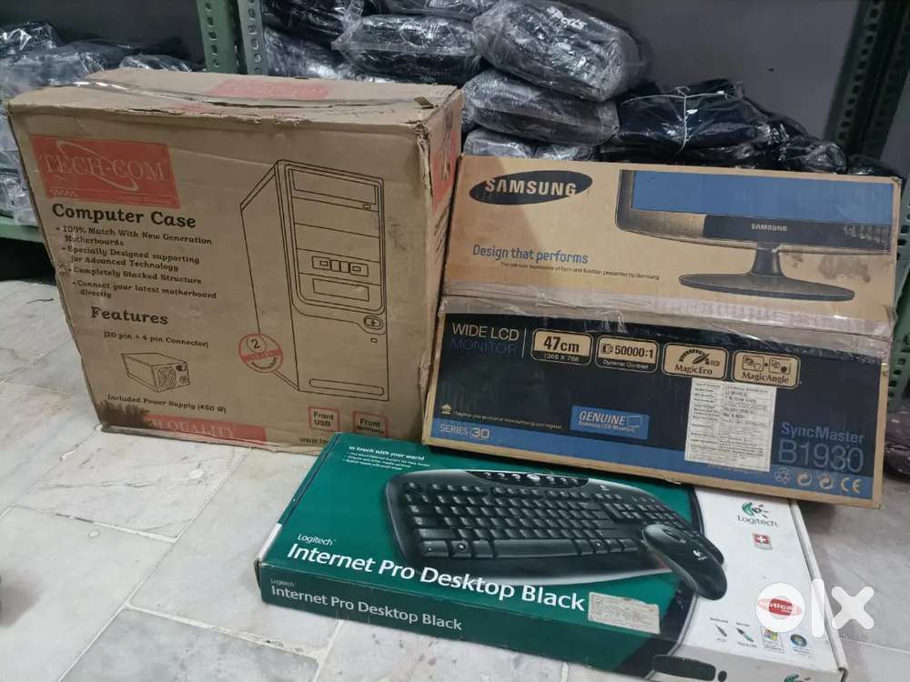 Computer (monitor,cpu and keyboard)
