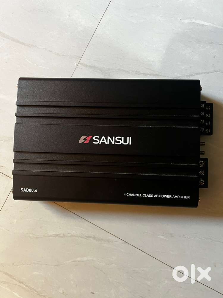 Sansui amplifier 2200 watts Sony xplod 1800 watt