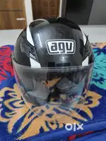 Next to new AGV helmet (Black)