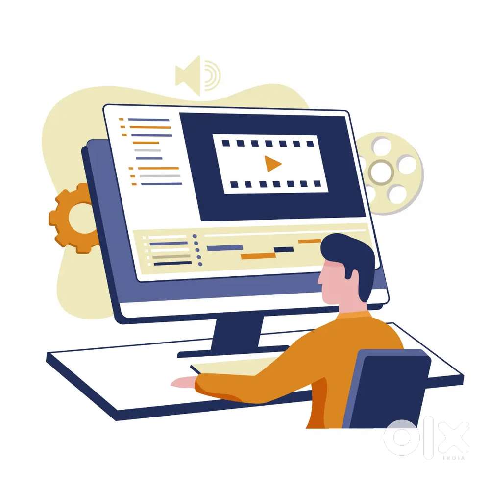 Graphic designer and video editor