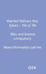 Wanted Delivery Boy - Mapusa