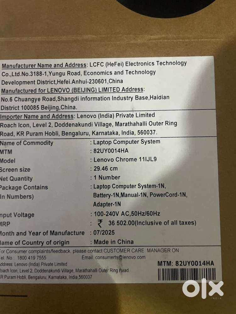 Google Chromebook Brand new