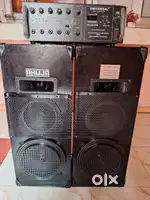 Universal Amplifire, Speaker Ahuja 8inch, universal 10inch