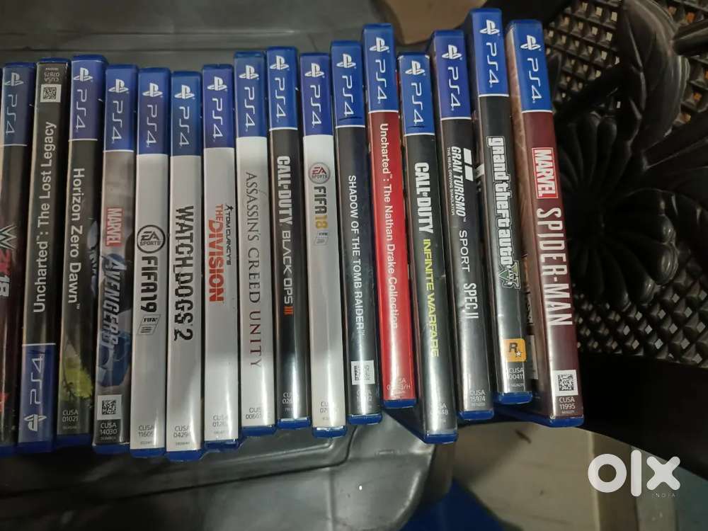 PS4  cds price depends on title