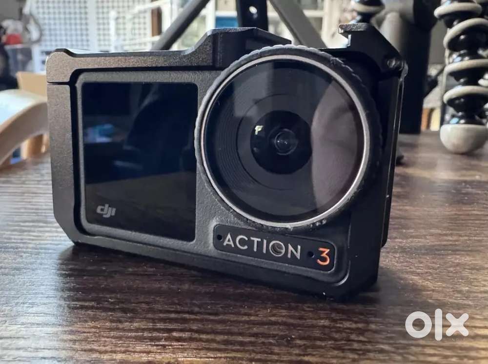 DJI Osmo Action 3 With Cage- 4K Action Camera