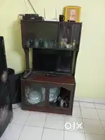 Show case and led TV