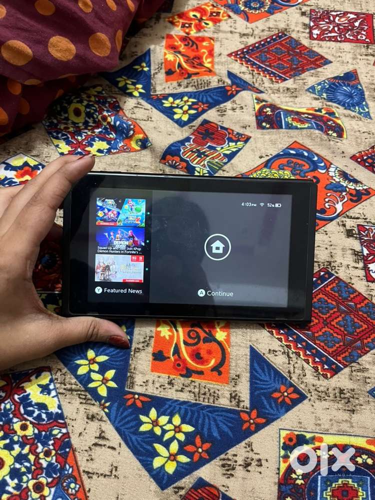 Nintendo switch console