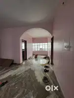 Semi-furnished flat on rent.
