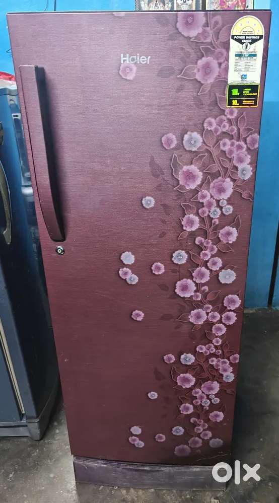 Haier single door refrigerator good condition