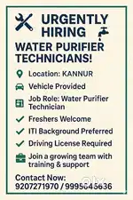 WATER PURIFIER TECHNICIAN