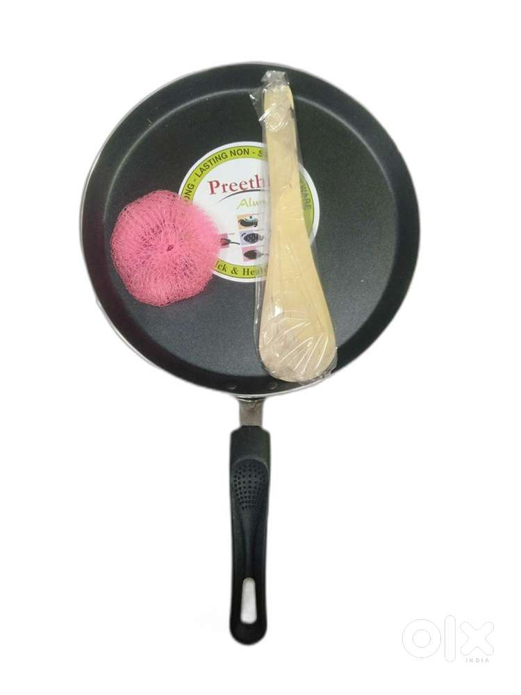 55% Off Brand Preethi Opal Non-Stick Dosa Tawa 1 Year Warranty MRP-930