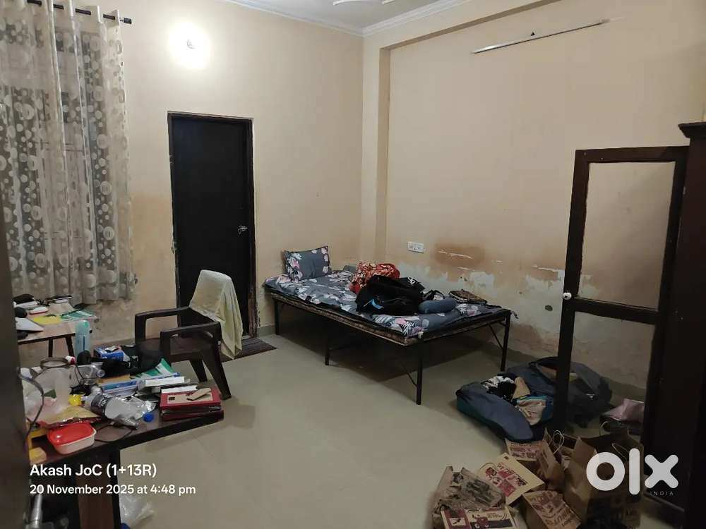 One seperate Room Available with attached Bathroom in 3BHK Flate.