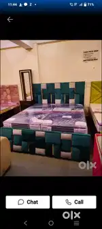 Brand new double bed with Box