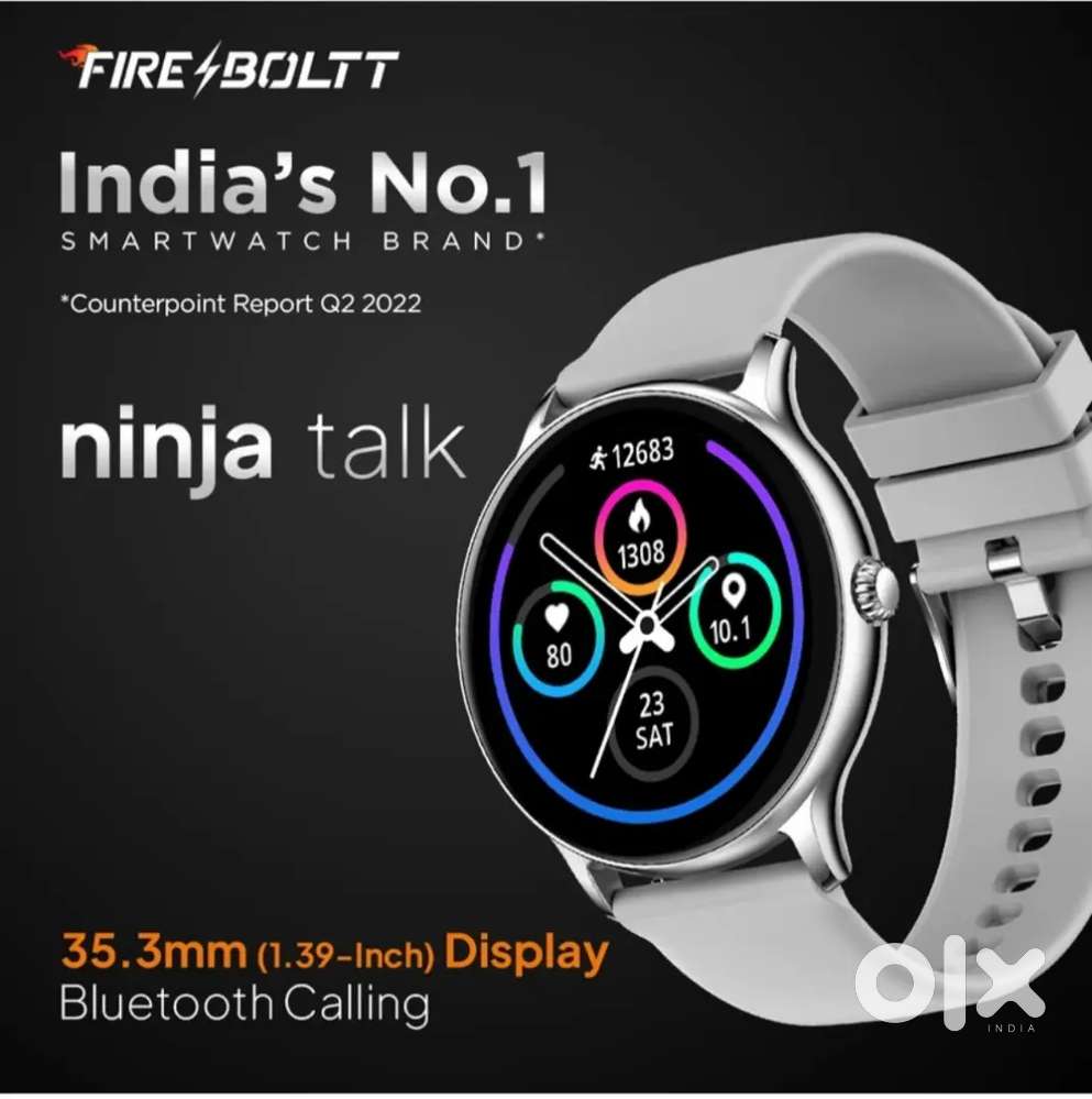 Fireboult smart watch 2 days old unused