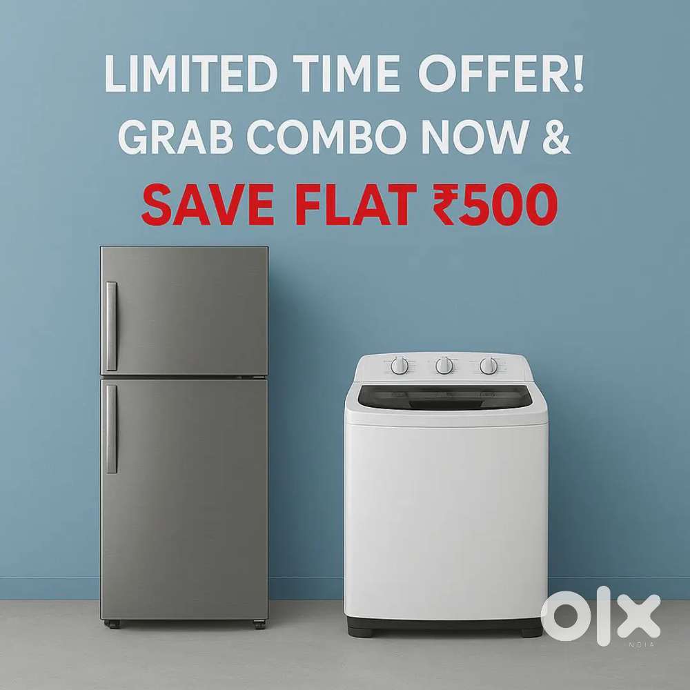 Combo Deals (Washer + Fridge):

11. Home Essentials Sale - Washers &