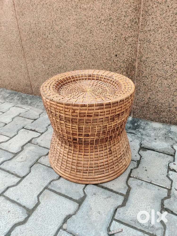 Cane stool cane bunai stool cane chair table set handicrafts items