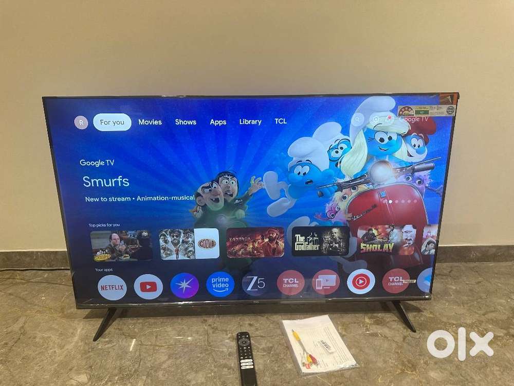 TCL TV - 50 INCHES Metallic Bezel-Less Series 4K Ultra HD Smart LED