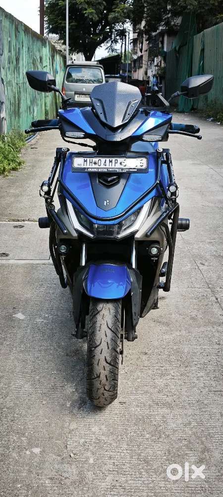 New Modified Hero xoom 125 Disk blue Top Varient