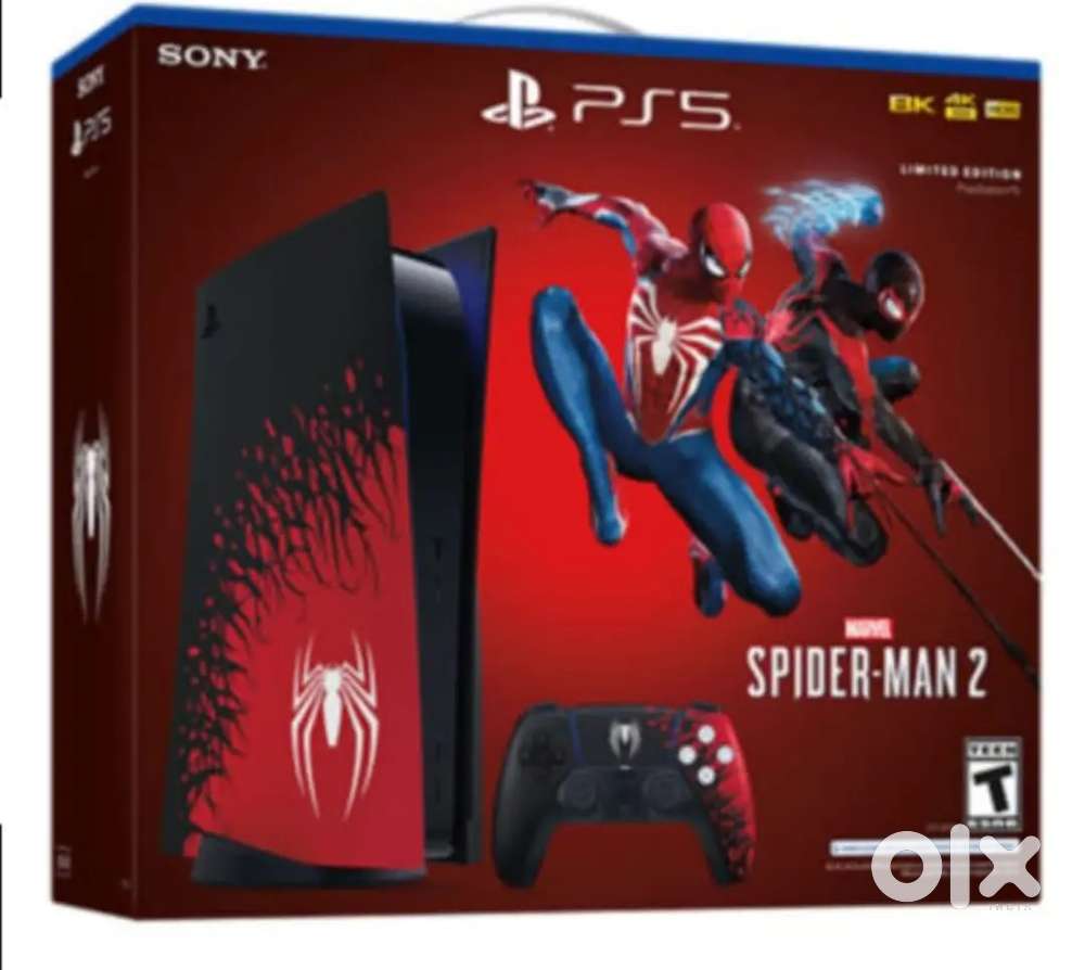 Sony Playstation 5 PS5 DISC

EDITION 825GB Spider-Man Bundle BOXED