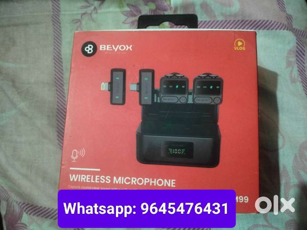 High Quality Vlog Mic with ANC function